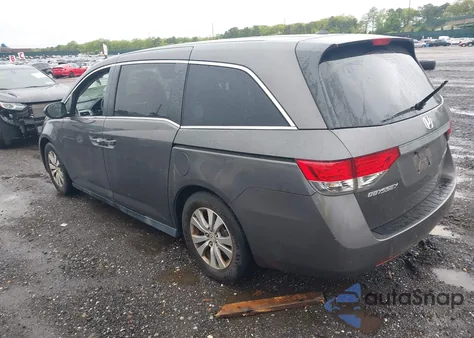 2016 Honda Odyssey Se из США, поврежденный, VIN 5FNRL5H31GB021753